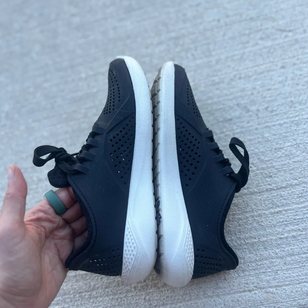 Crocs LiteRide 360 Pacer Sneakers Black Lightweight Comfort Shoes Women’s 5 - Image 5