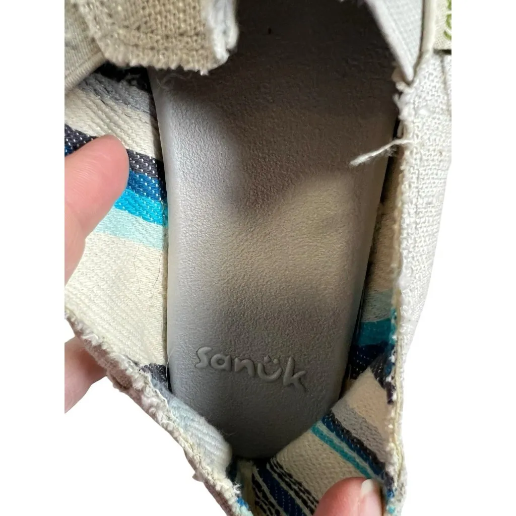 NWOB SANUK WOMENS HEMP LOAFER, SLIP ON‎ SZ 8 Boho Casual Summer - Image 6