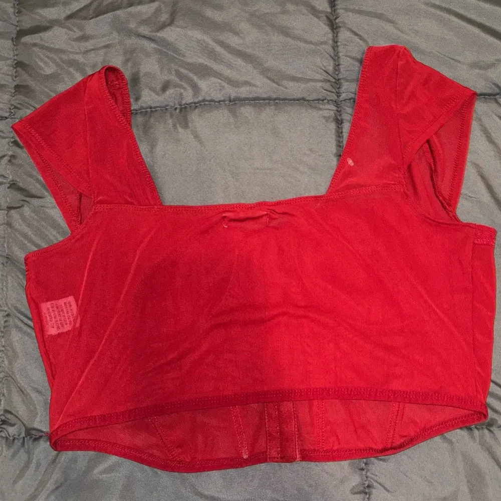 Red Lace Corset - Image 3