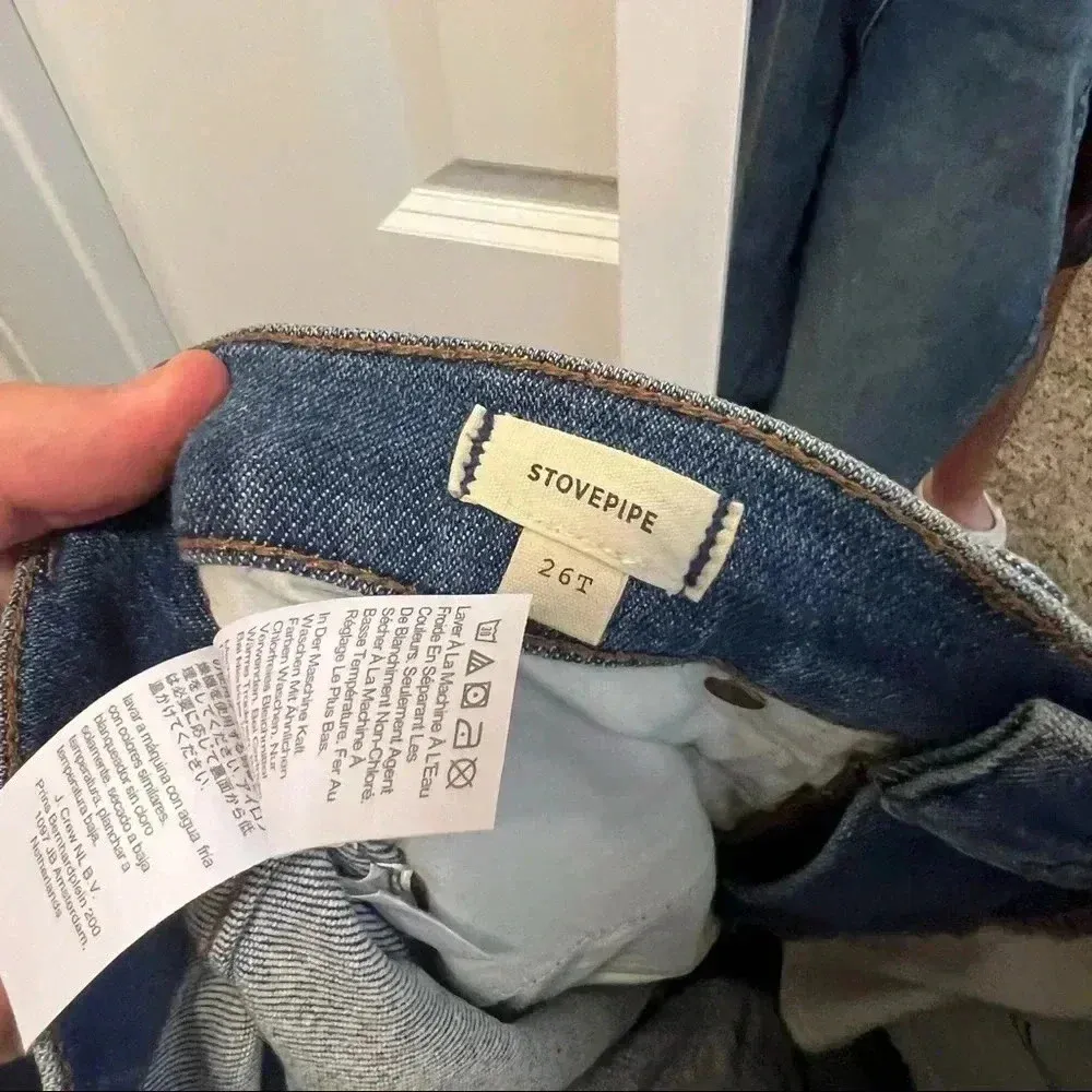 Madewell Stovepipe Size 26T Jeans - Image 7