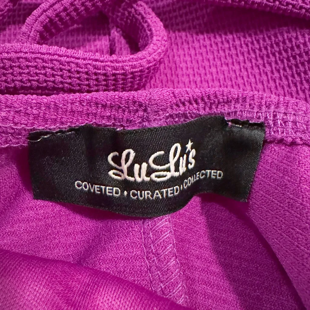 Lulus Wine and Divine Me Magenta Purple Bodycon Dress Size S - Image 10