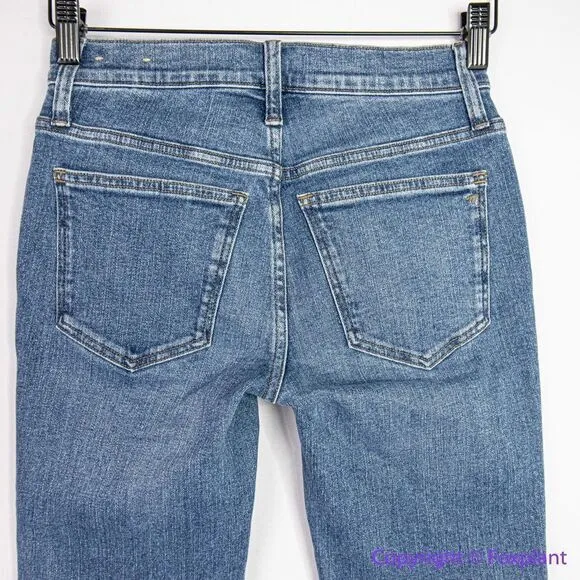 NEW Madewell the petite Kick Out Crop‎ Jeans in Cherryville Wash, 24P - Image 9