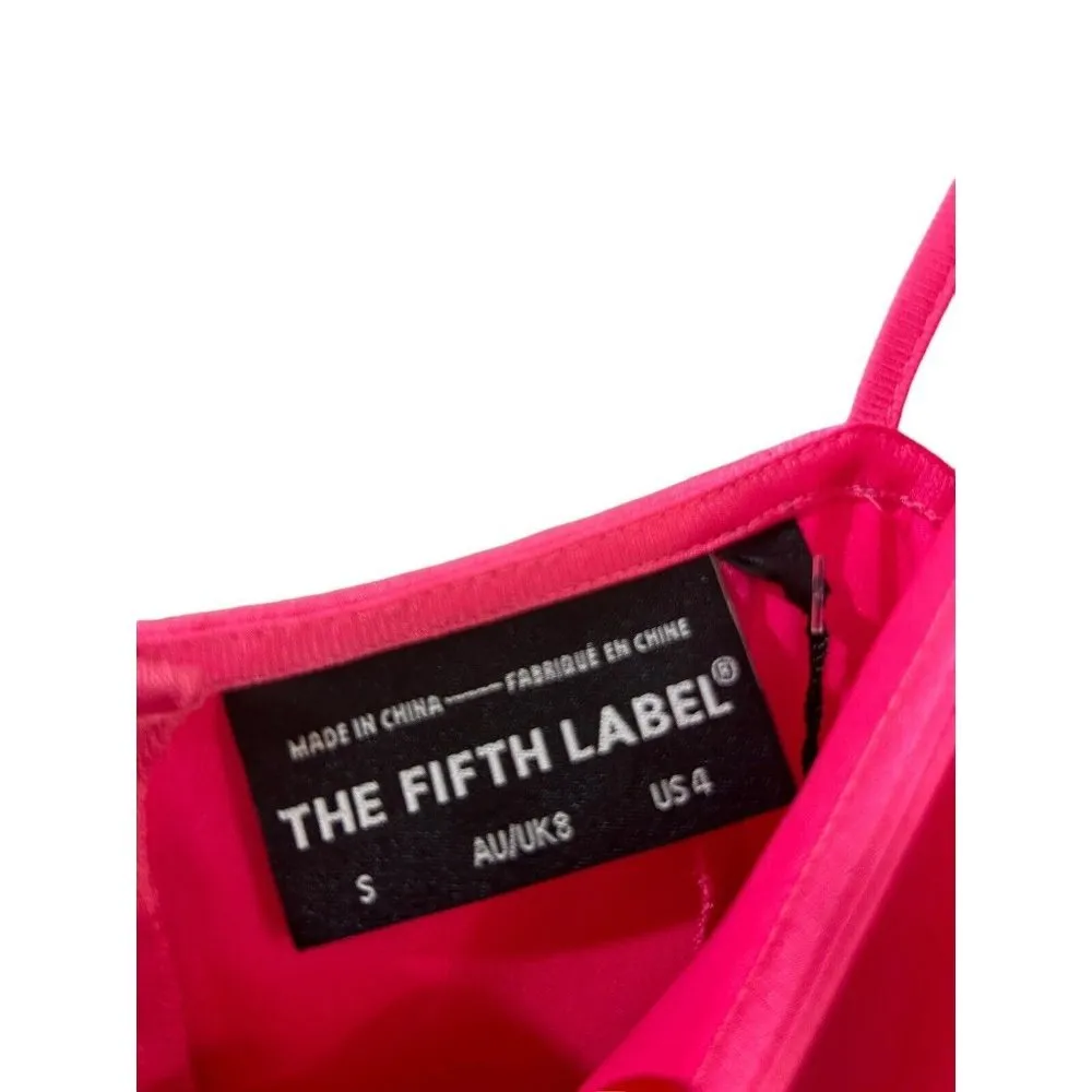 The FIFTH LABELPOPULATION DRESS hot pink MIDI Dress Small NWT - Image 10