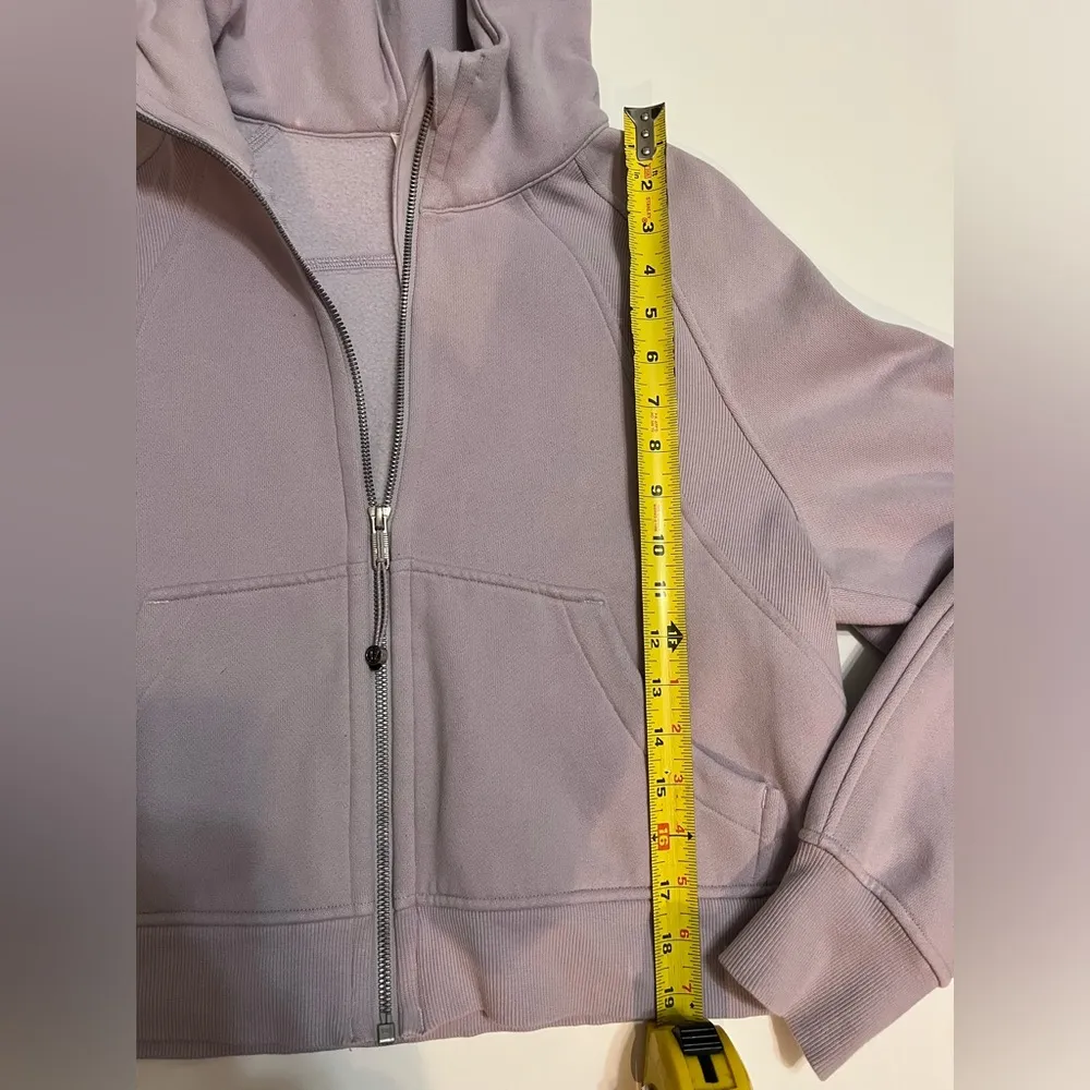 lululemon athletica Scuba Oversized Full Zip Faint Lavender-Size XS/S - Image 5