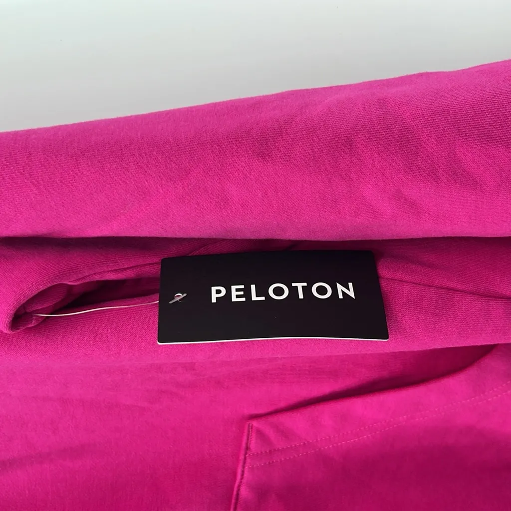 Peloton Fleece Full Zip Hot Pink  - Image 4