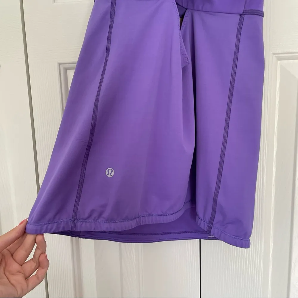 Lululemon Run Catch Me Tank Top Sz 6 Power Luxtreme Coolmax Strappy Purple - Image 11