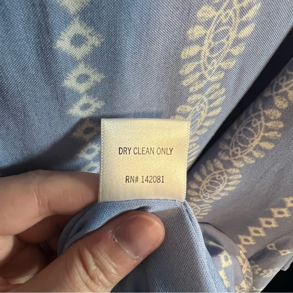 Miami Francescas Shift Bell Sleeve Dress Size Medium - Image 8