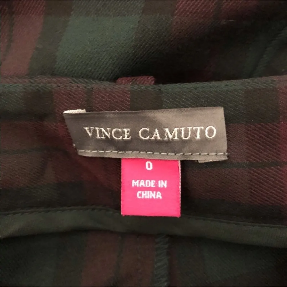 Vince Camuto Plaid Cropped Pants - Image 7