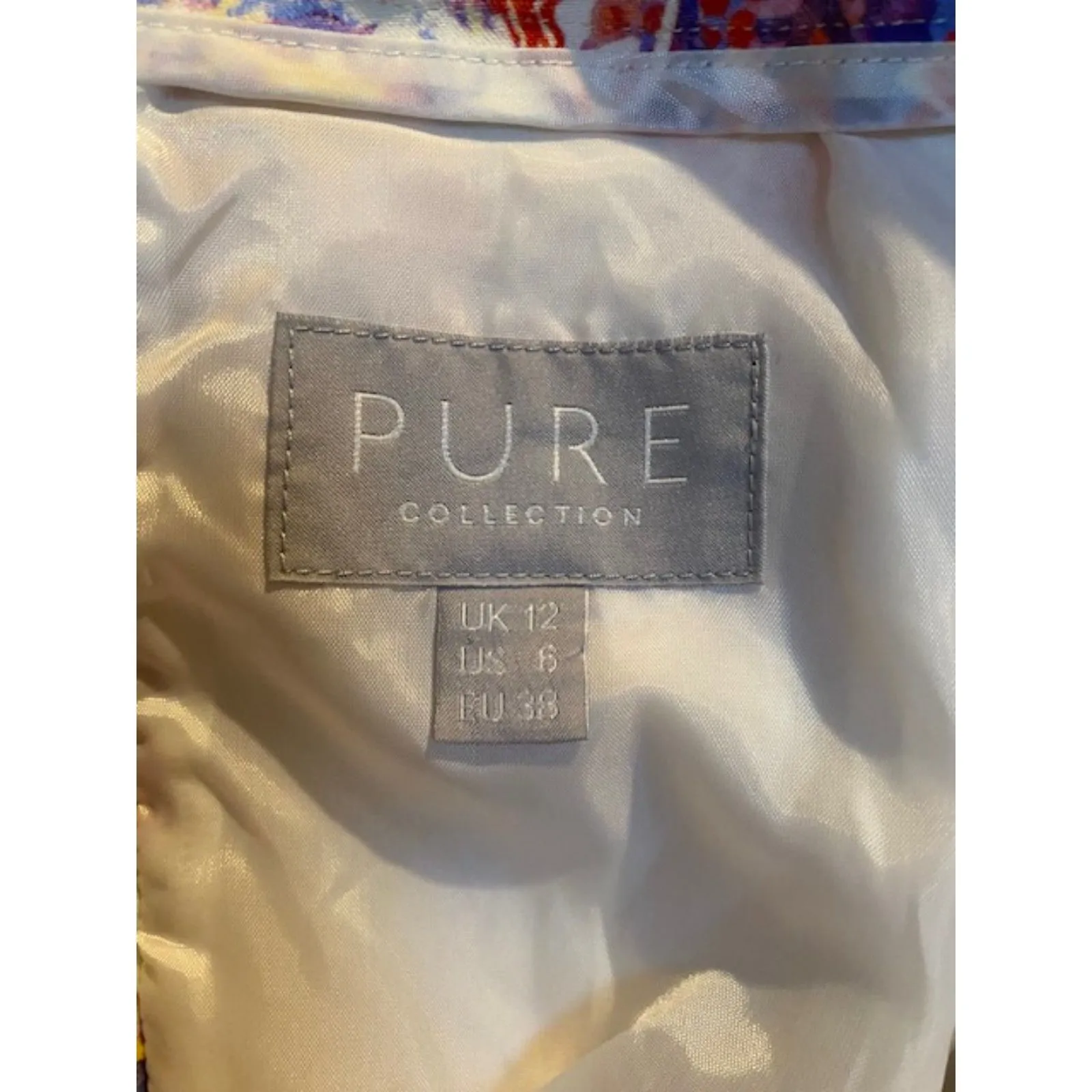 Pure Collection pencil Skirt Size 12 Pink - Image 4