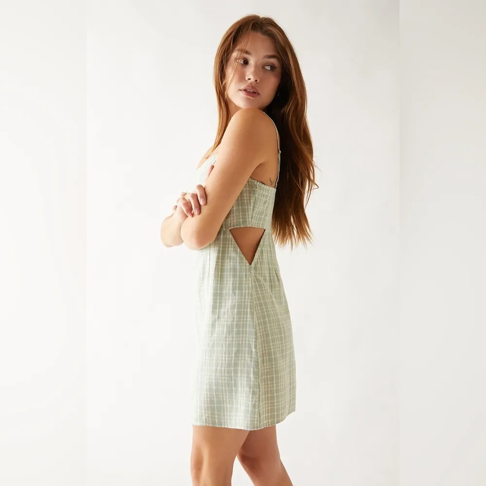 2 for $15 Kendall & Kylie cut out plaid mini dress - Image 4