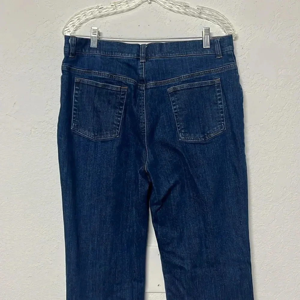 Jones New York signature stretch jeans size 12 cotton blend pockets - Image 8