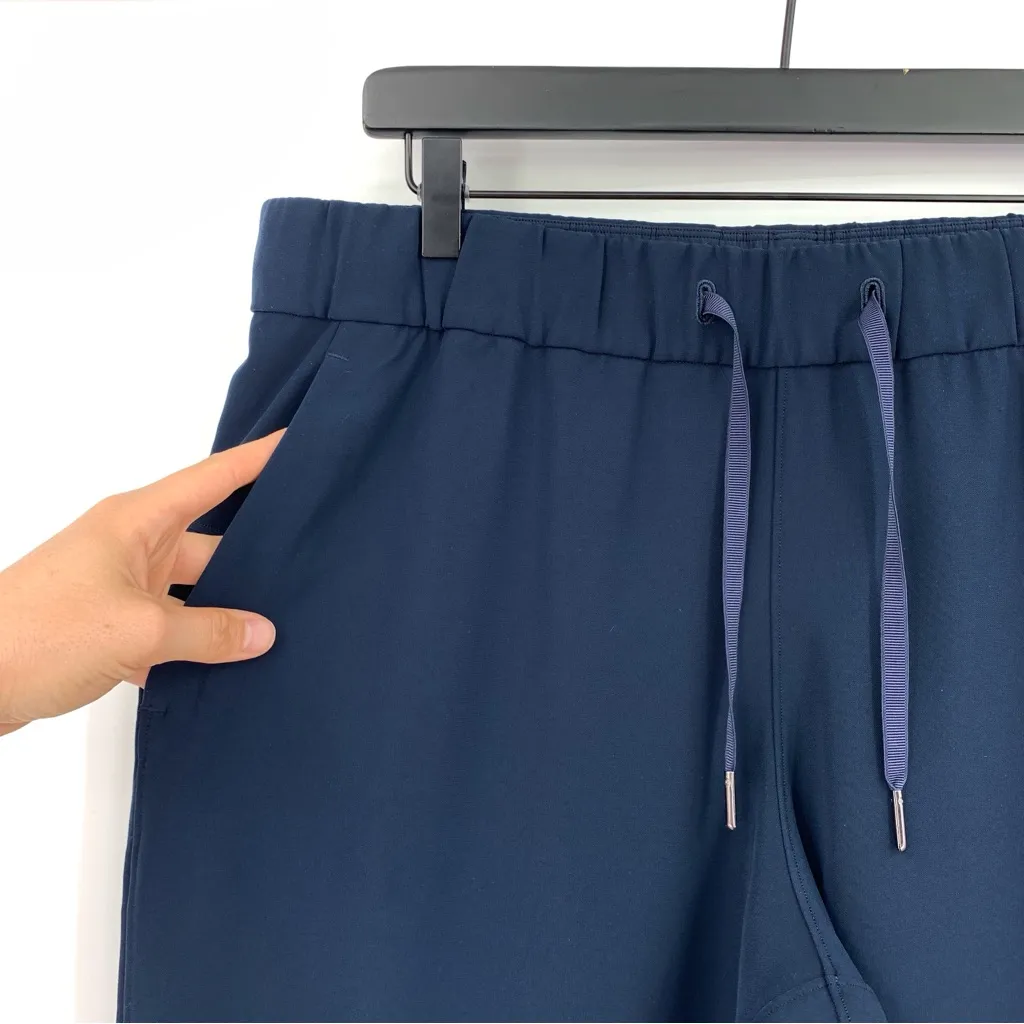 LULULEMON On The Fly Pant *Woven 27" Navy Blue 12 - Image 3