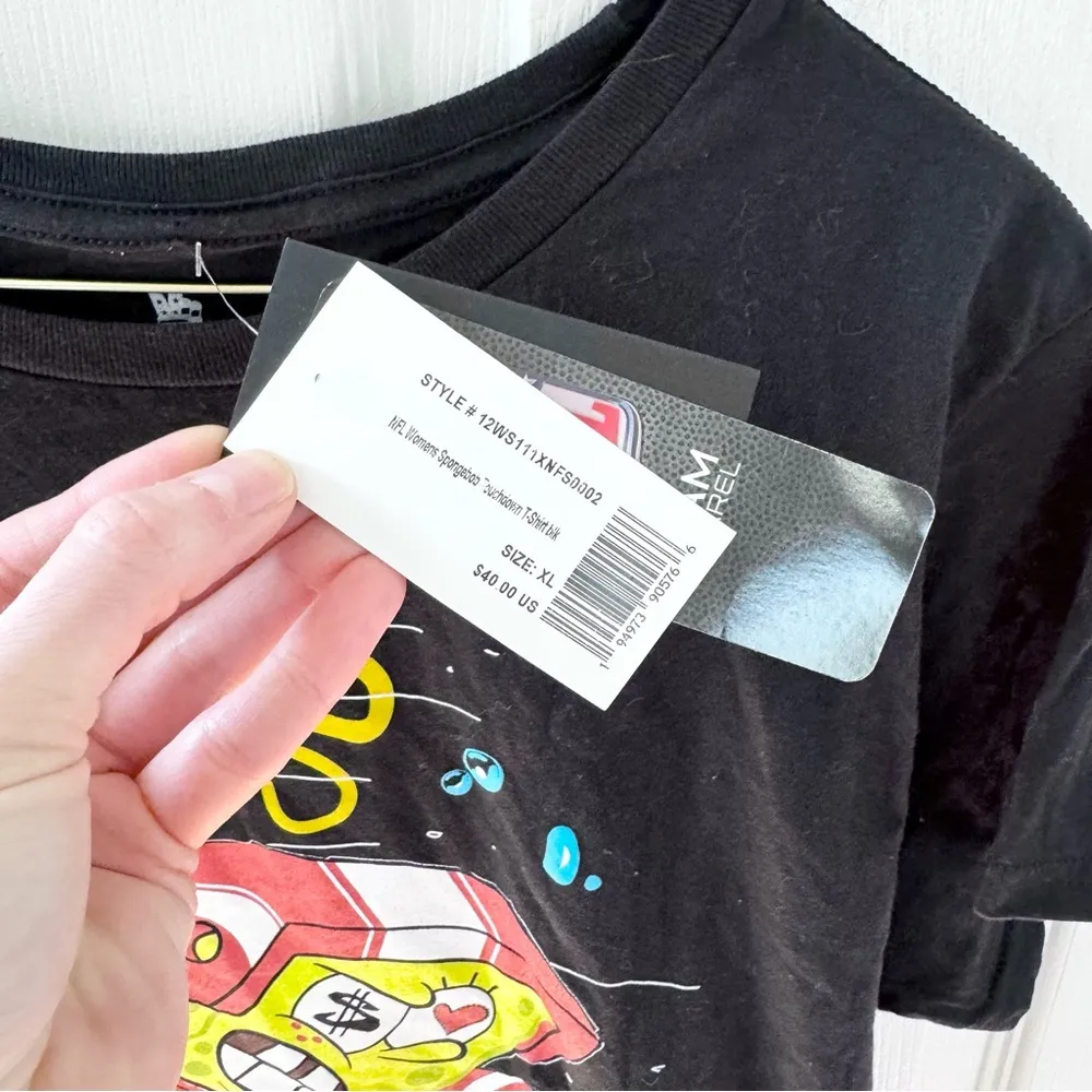 NWT NFL X SPONGEBOB X King Saladeen Touchdown Womens Fit T - Image 4