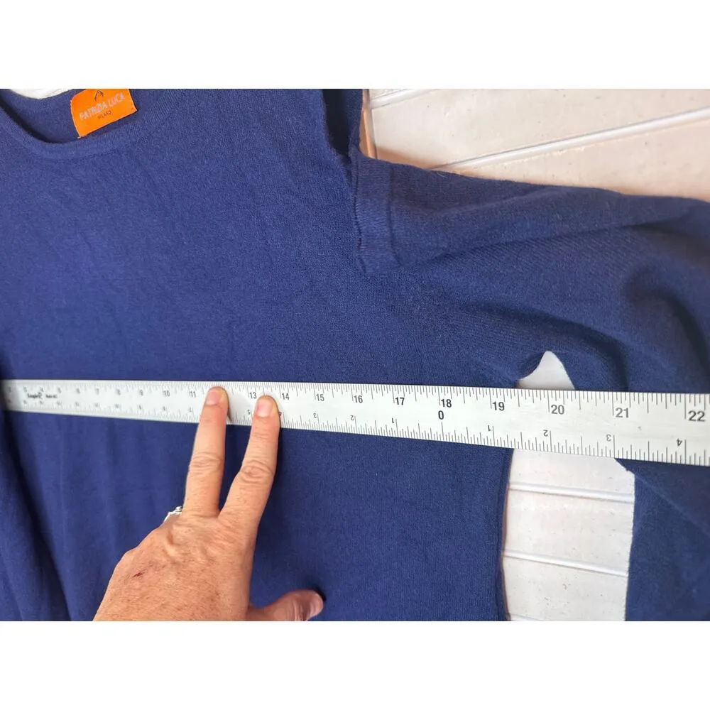 Patrizia Luca Milano Women's XL Dark Blue - Image 7