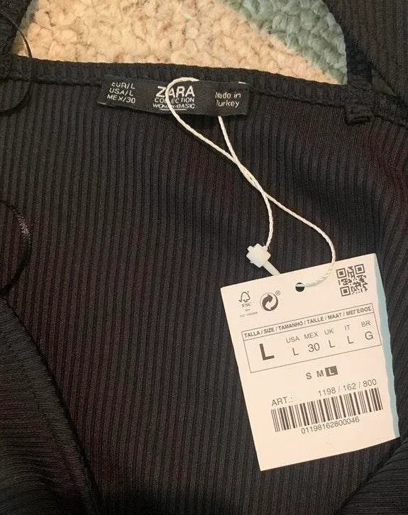 ZARA Scrappy Crop Top - Image 4