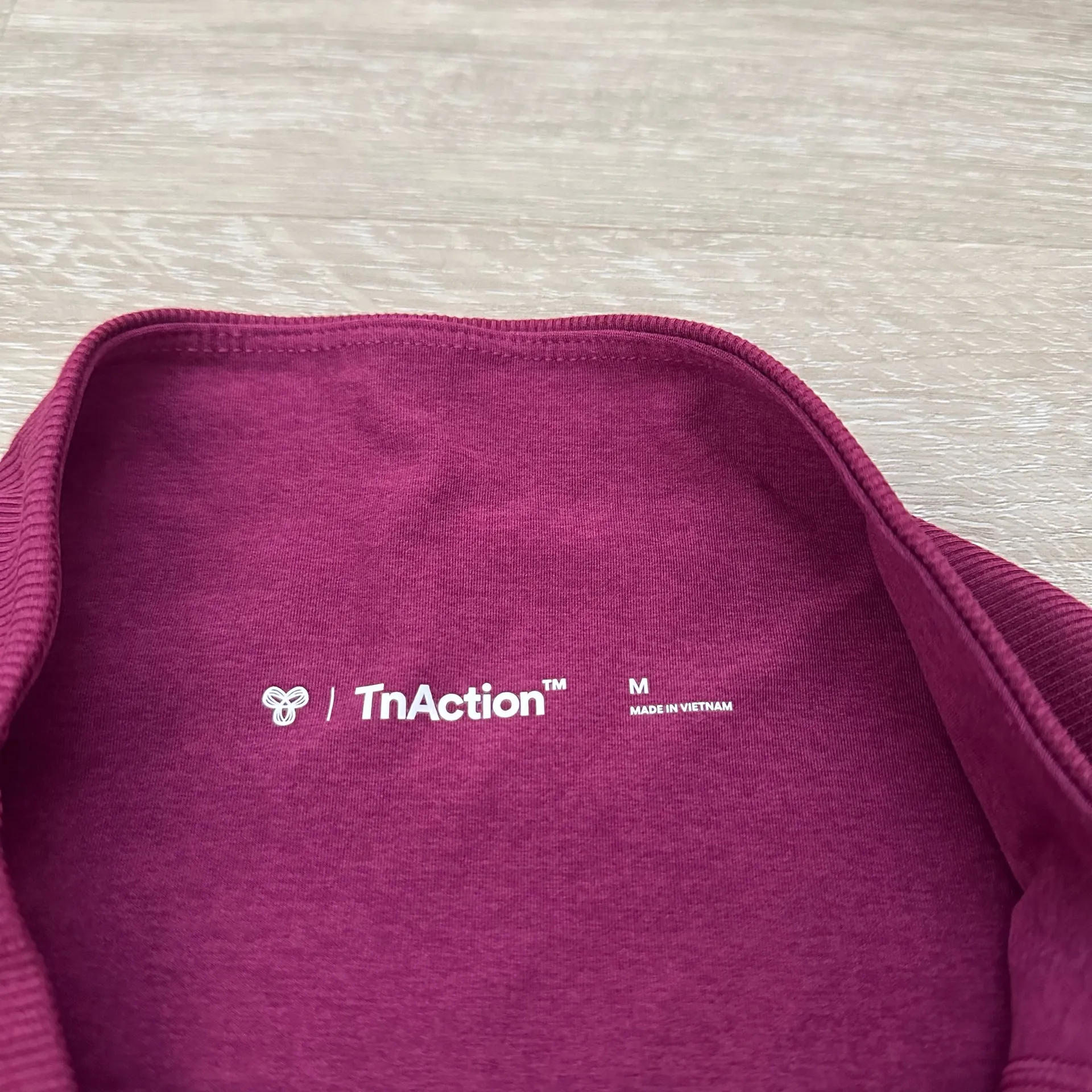 Aritzia TNA action gym shorts in purple/pink - Image 2