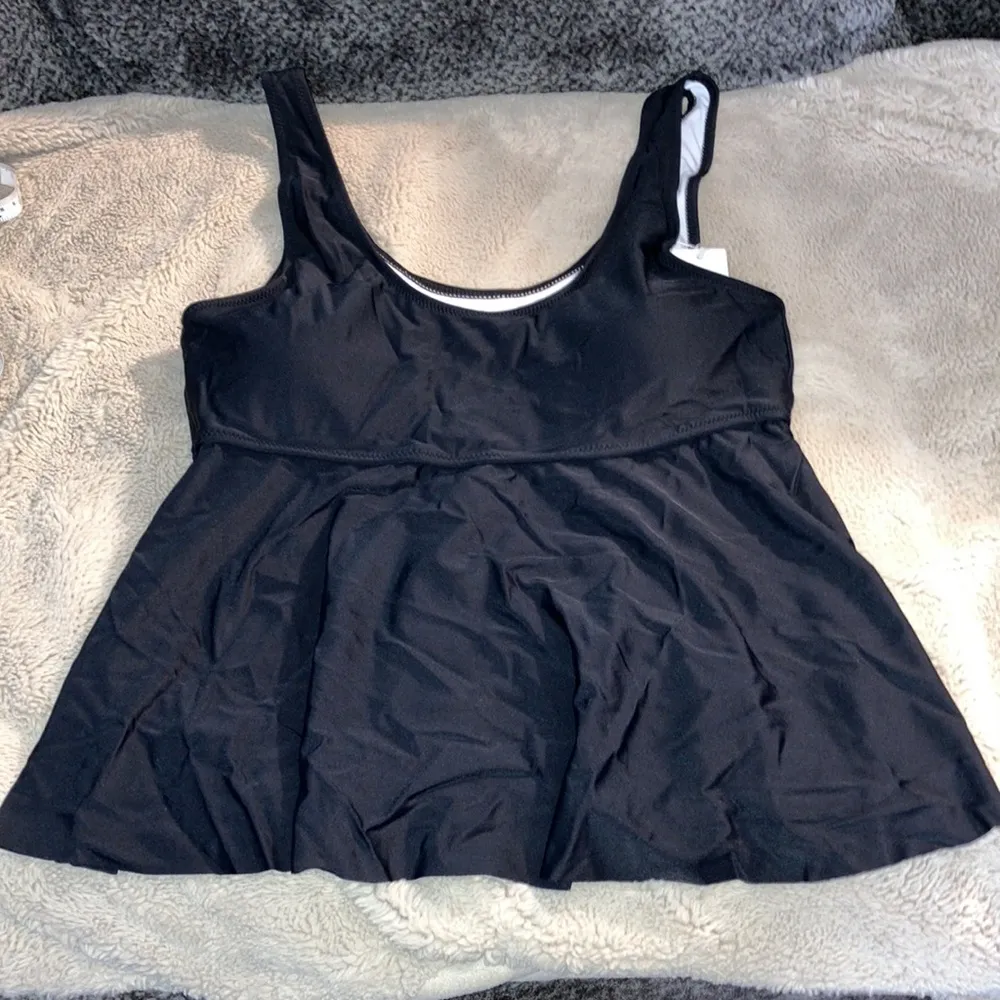 NWT Beachsissi Ruffle Hem Tankini Set, XL - Image 2