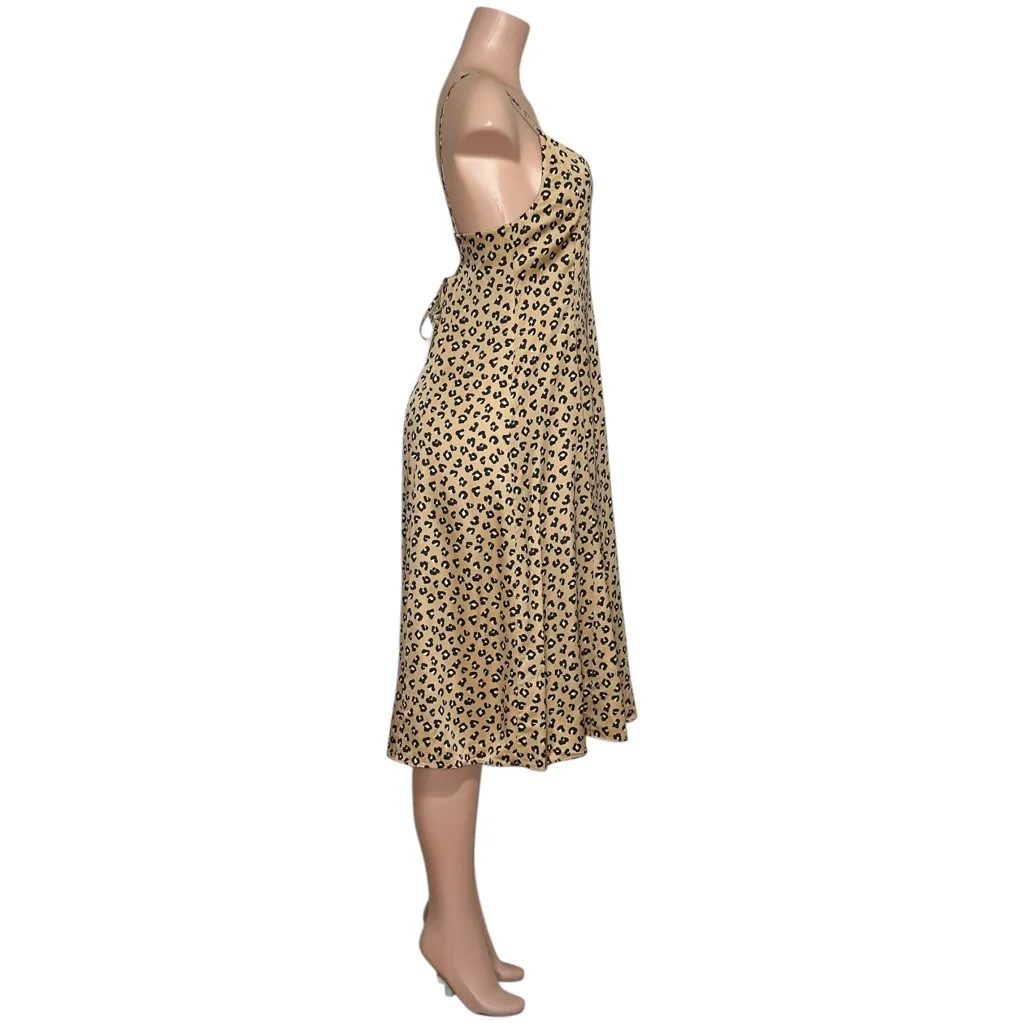 SÉZANE Marguarita Midi Dress, Leopard Print, FR40/US8 - Image 10