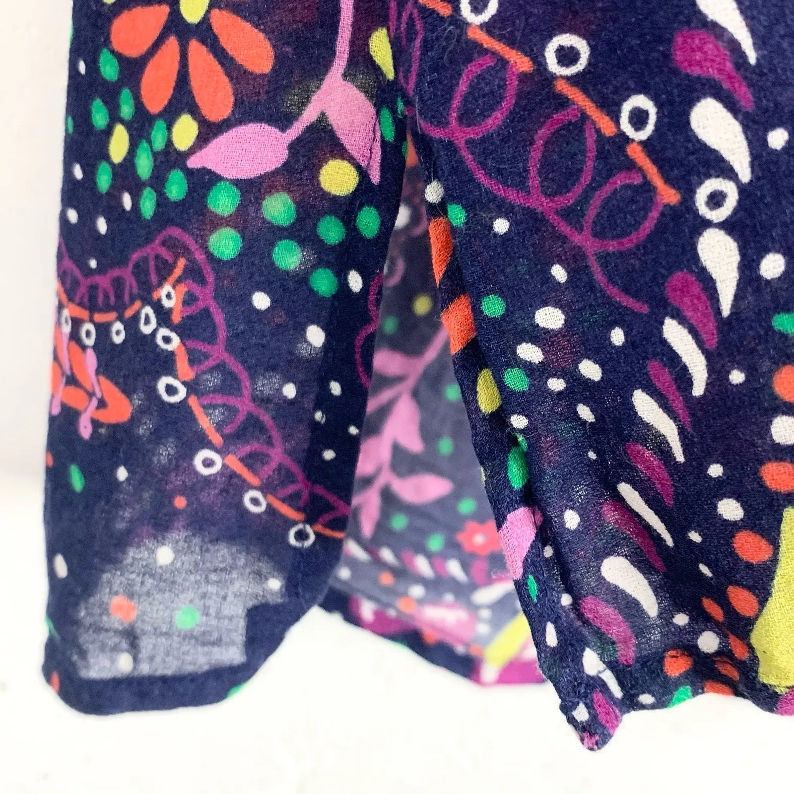 Lilly Pulitzer Garden Menagerie Providence Blouse Purple Red Floral Size Small - Image 12