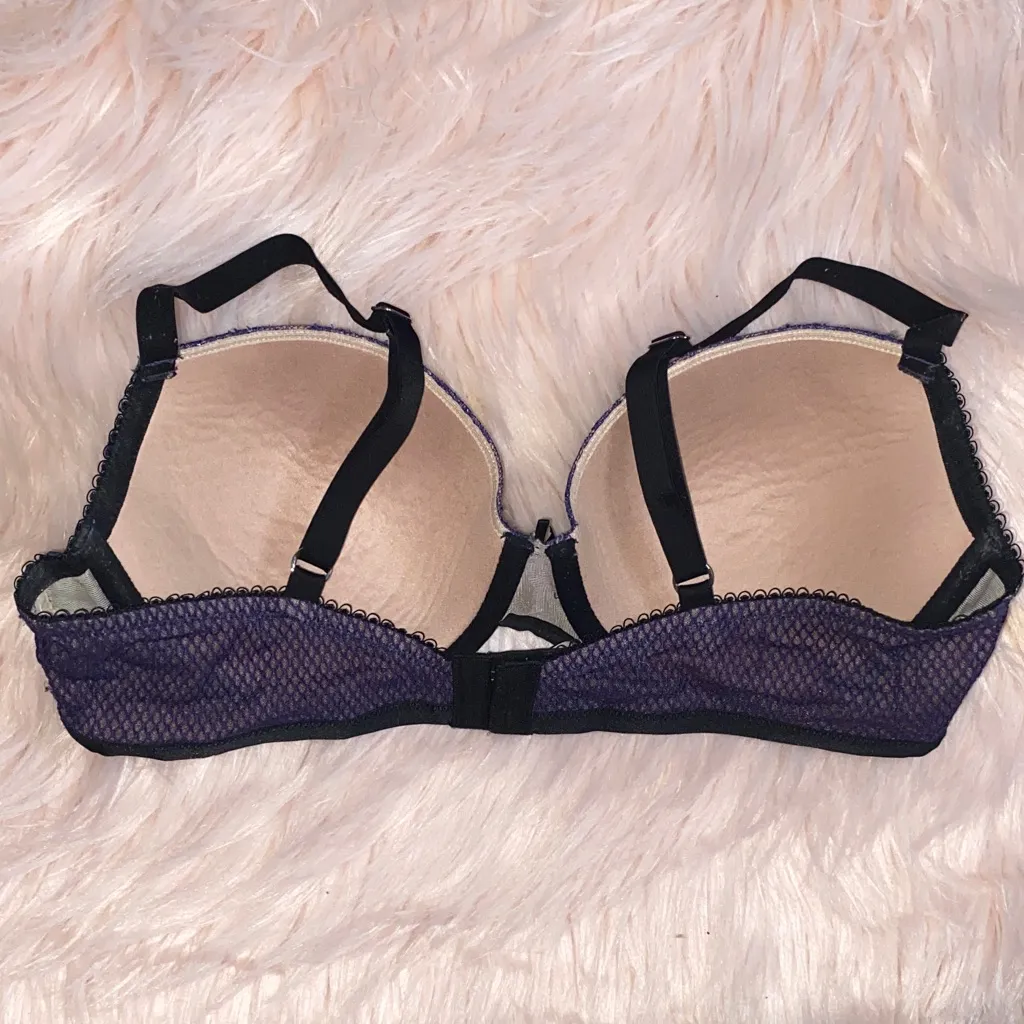 Victoria's Secret Dream Angels Deep Purple Lace Bra - Image 3