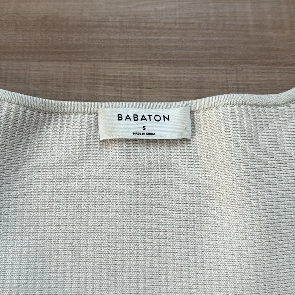Aritzia Babaton Sculpt Knit Squareneck Top - Image 4