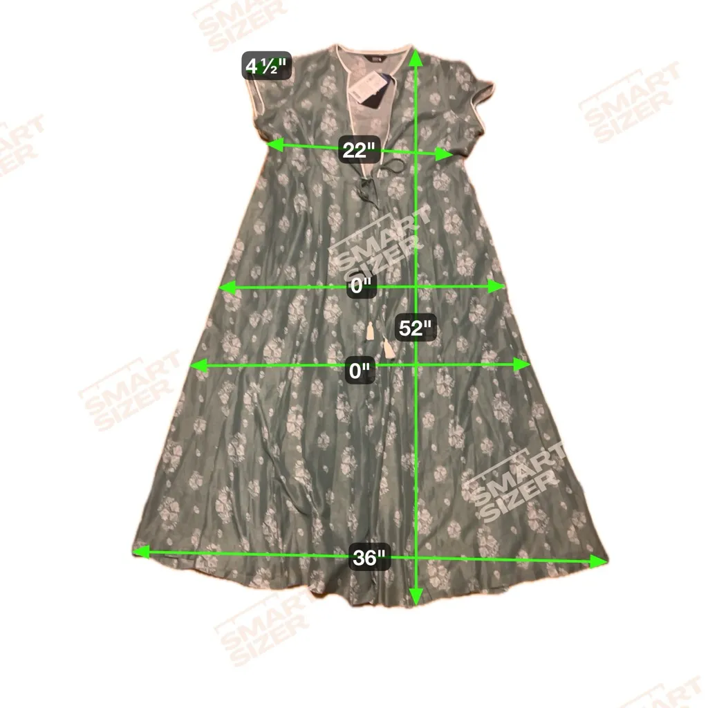 NWT Indya Muslin Floral Tie - Image 7