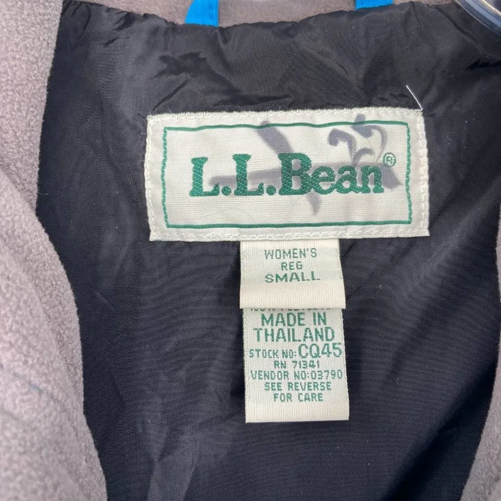 VINTAGE LL BEAN Blue Hooded Parka - Image 34