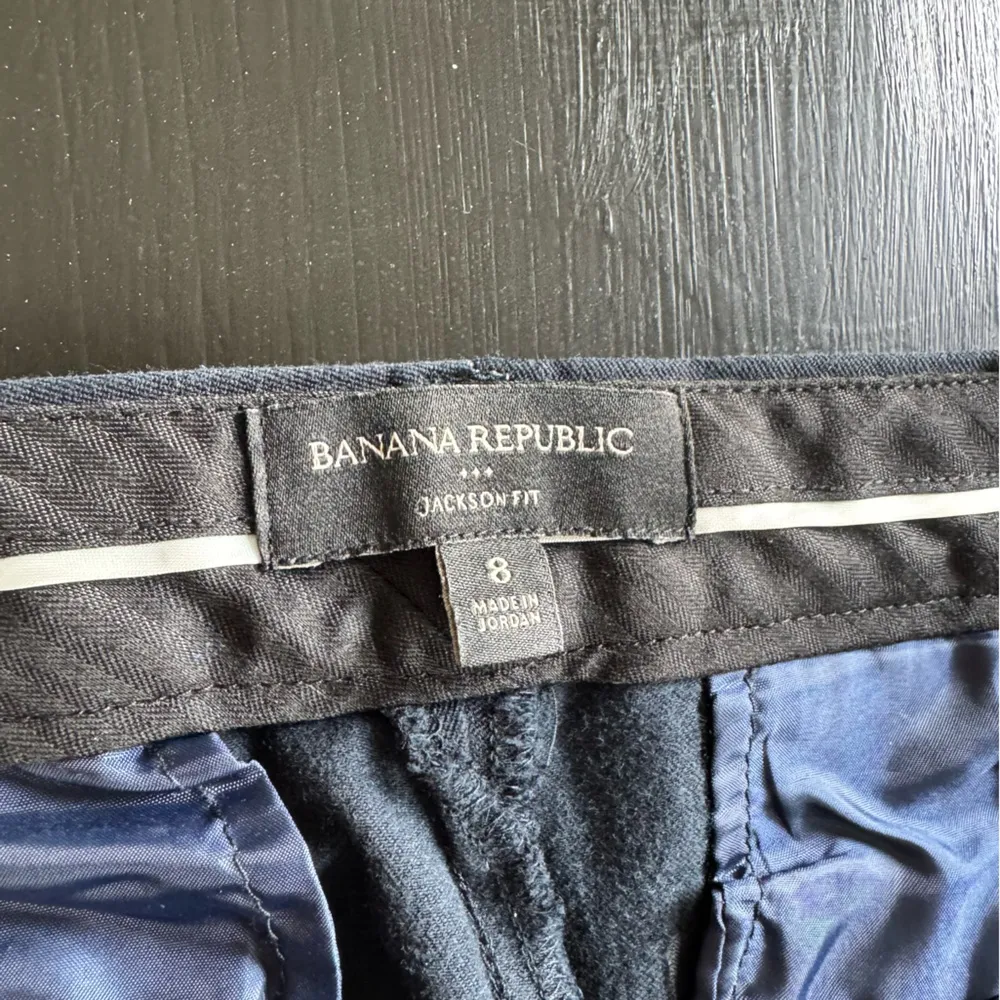 Navy Banana Republic Jackson trouser - Image 5