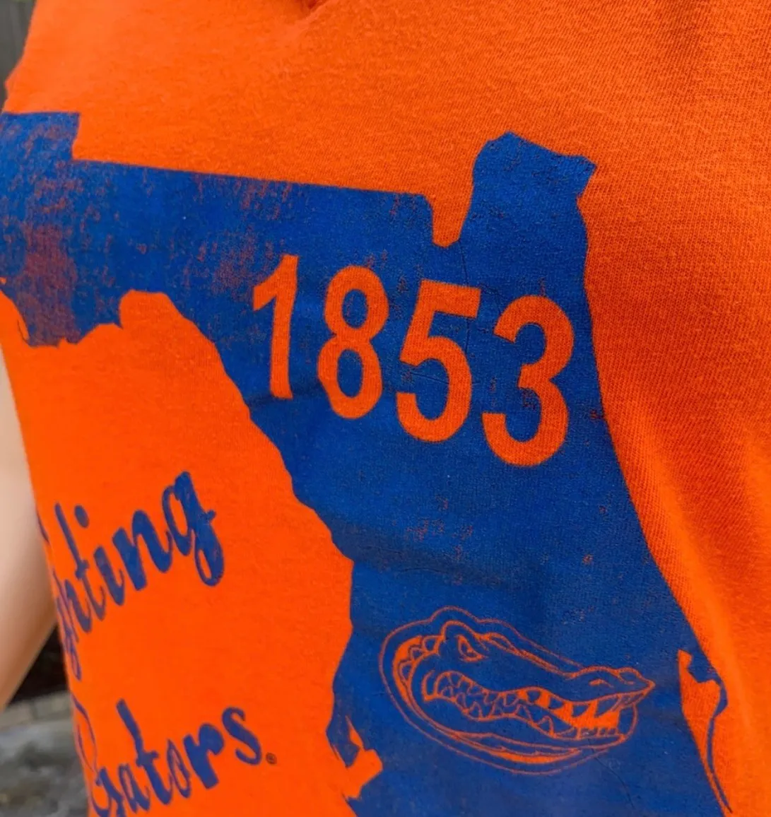 brand Vintage look Fighting Gators T-shirt M - Image 4
