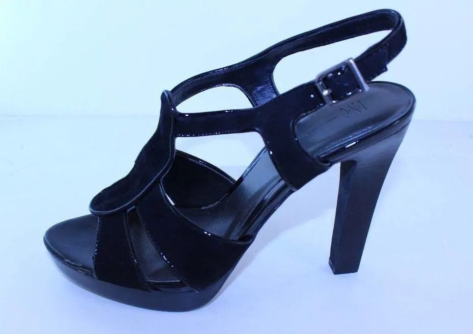 INC International Concepts Xena Black Heels 7.5 M - Image 7