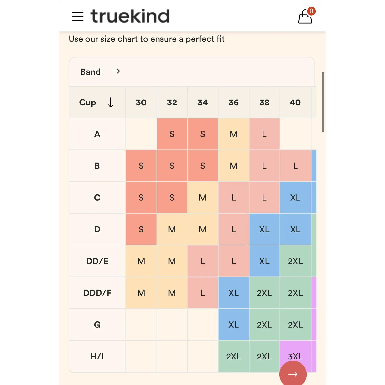 Truekind Supportive Comfort Wireless Shaping Bra Size L - Image 8