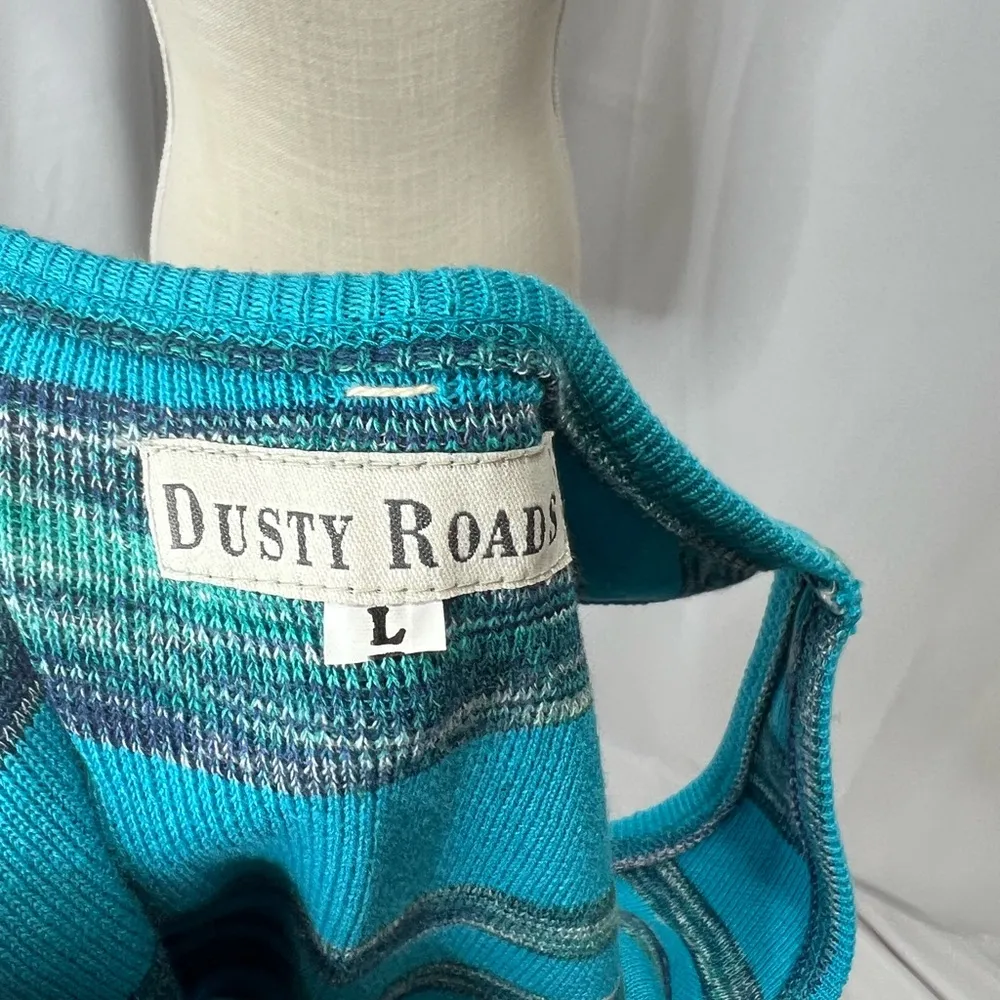 Dusty Roads boutique tank Blue Size L - Image 10