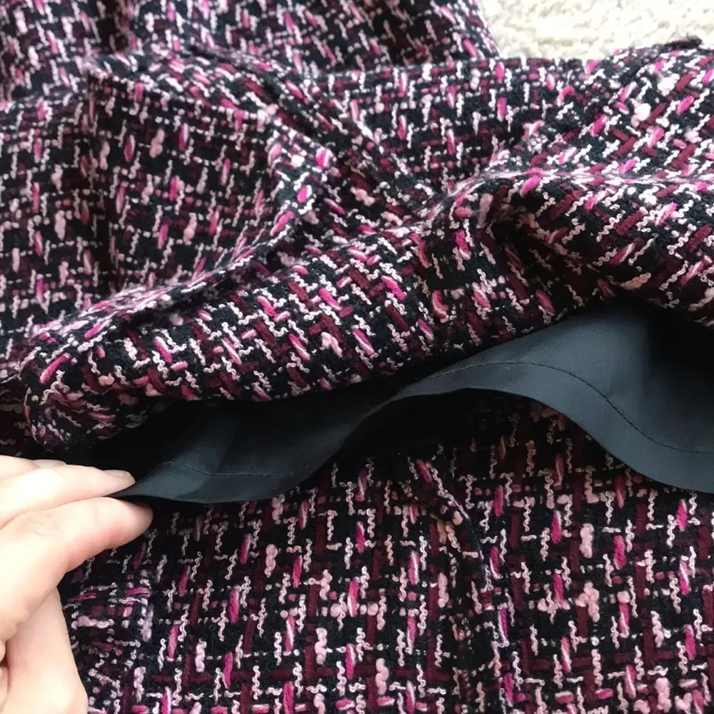 Cynthia Howie for Maggy Botique pink tweed dress Black Size 6 - Image 7