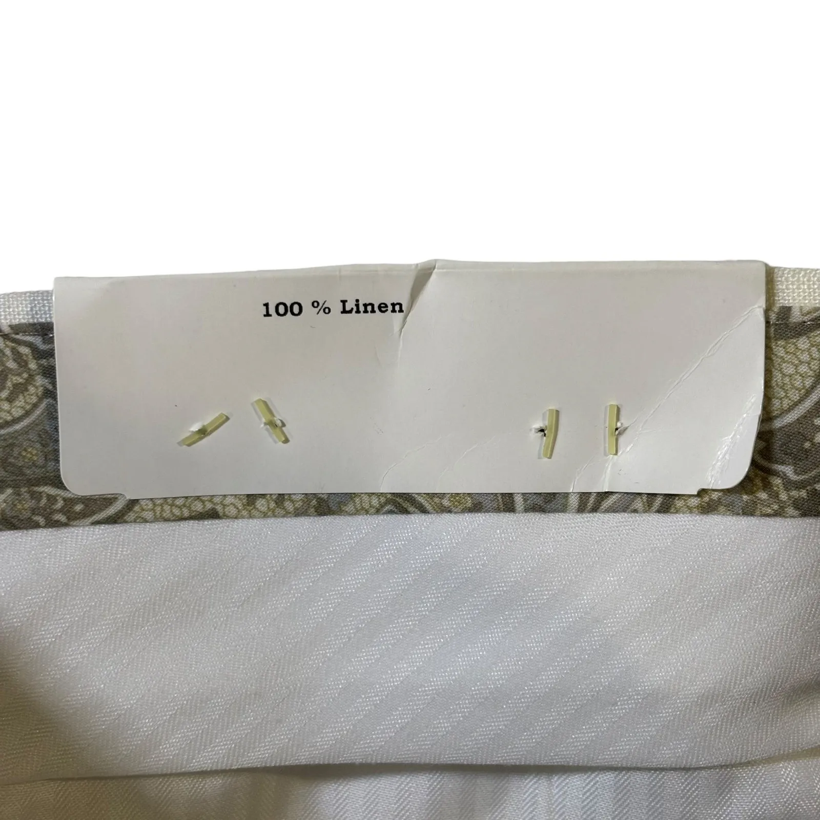 Lauren Ralph Lauren Slim Fit Off White Linen Dress Pants Mens‎ 38W x 30L NWT* - Image 5