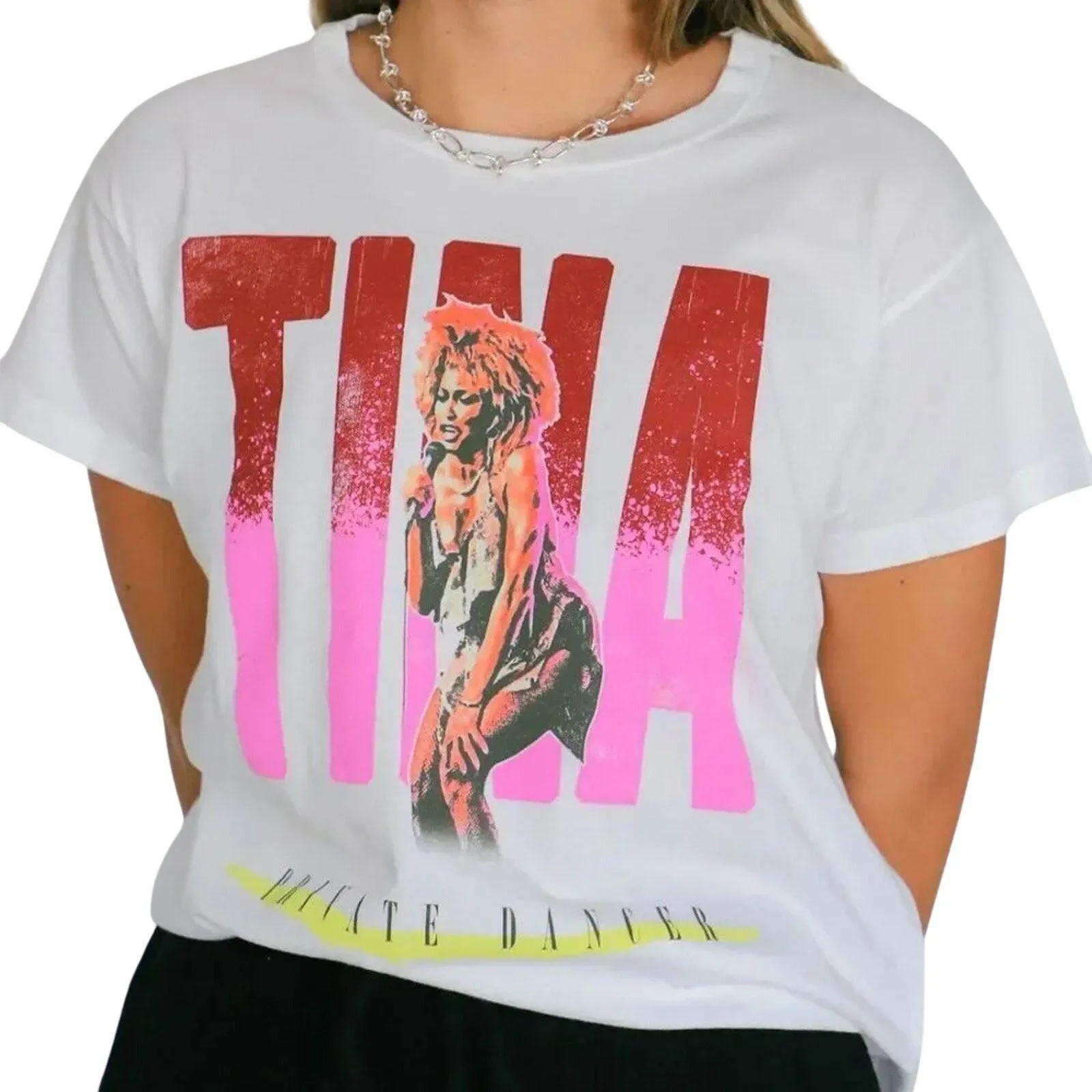 DAYDREAMER Tina Turner Private Dancer Solo Tee Size M New without Tag MSRP $88 - Image 4