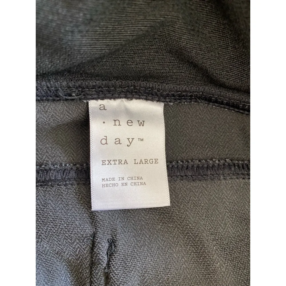 A New Day Legging Pants Skinny Soft Stretch Charcoal Minimal Summer Neutrals Y2K - Image 4