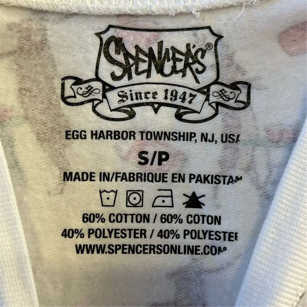 Spencer's Deer Pong Ugly Christmas Sweater Unisex S Multicolor Holiday White - Image 3