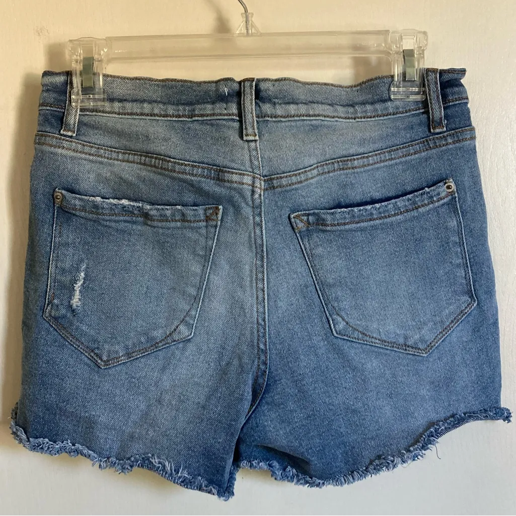 🌞Kensie Vintage Luxe High Waist Denim Shorts - Image 6