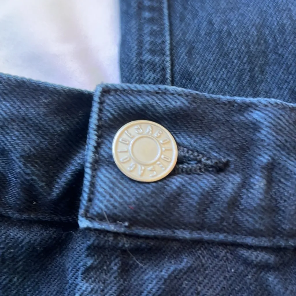 AGOLDE dark blue midrise straight leg jeans.  Size 29 - Image 3