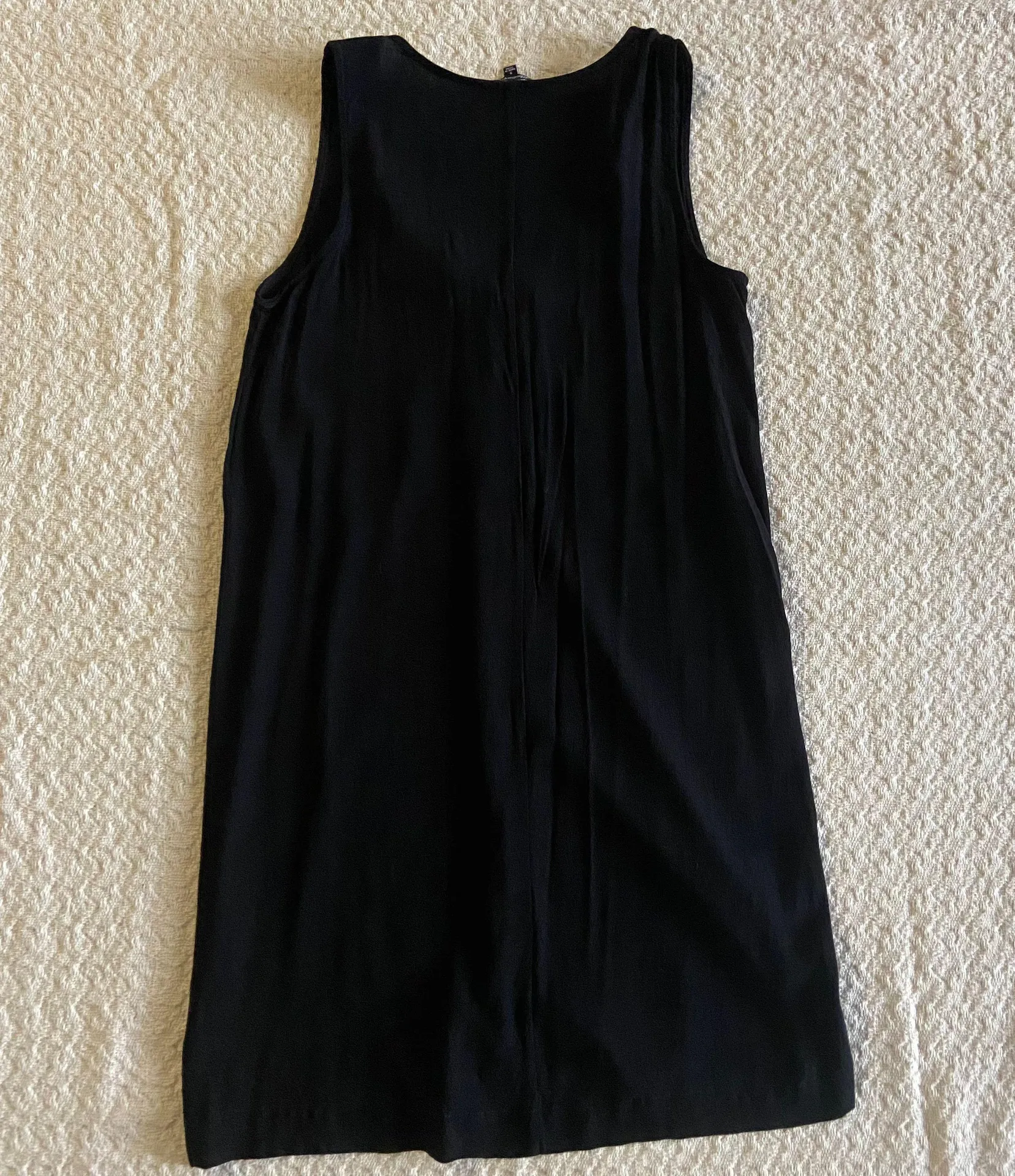 Heather Button Front Dress Black S - Image 4