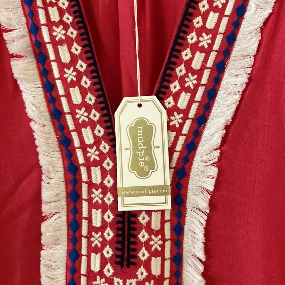 Mudpie Women’s Summer Dress size L brand new with tag 100% cotton - Image 3