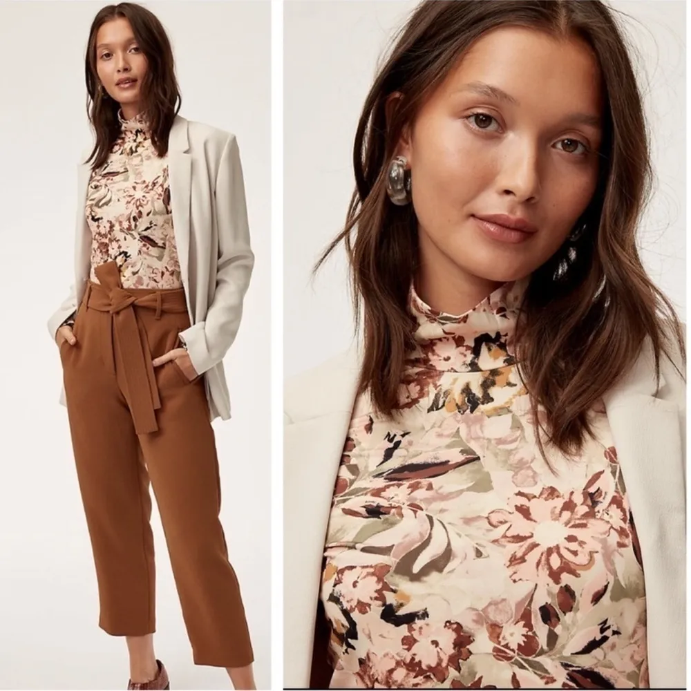 WILDFRED Chèval Floral Mock Neck Top - Image 3