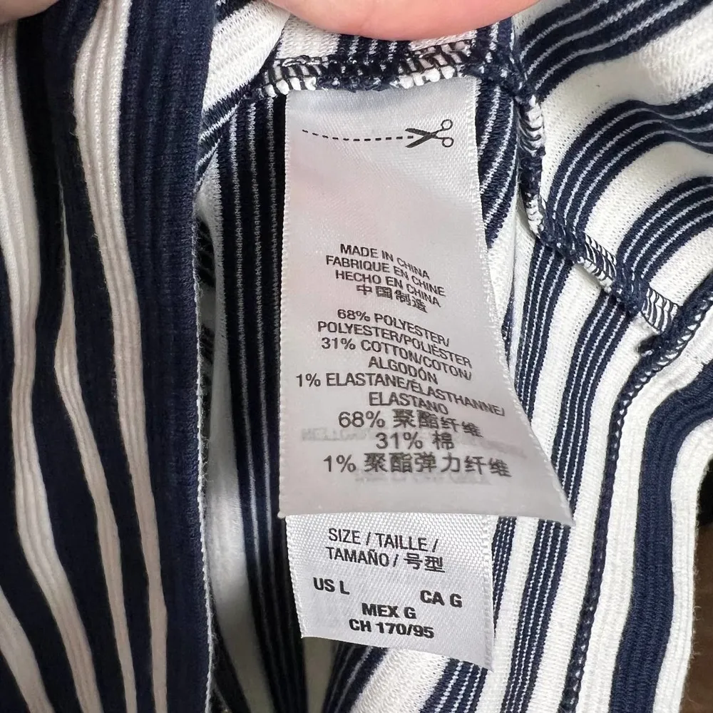 Juicy Couture Regal Angel Stripe Ponte 2 Piece Dress Jacket Set Size L - Image 16