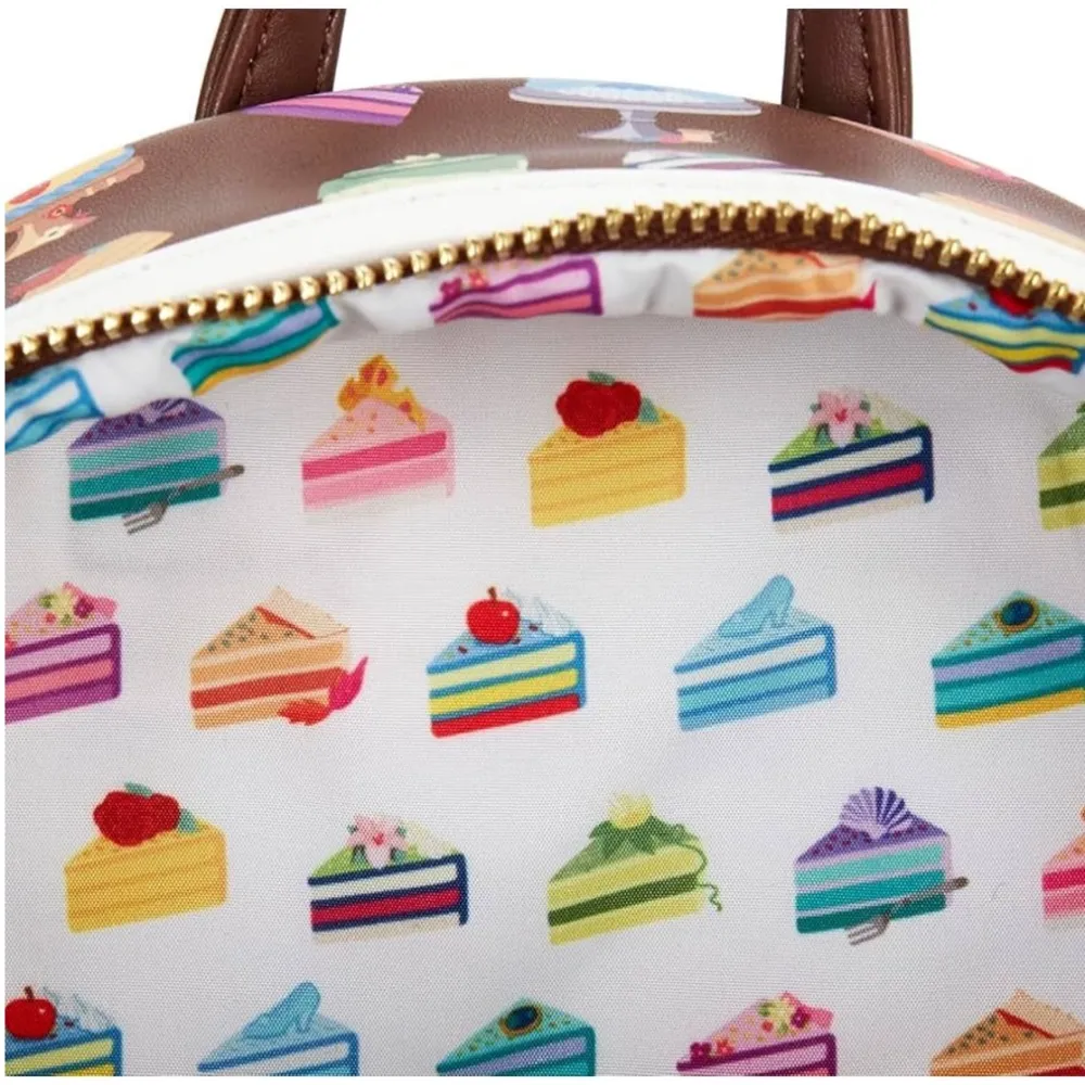 NEW! Loungefly Disney Princess Cakes Mini Backpack - Image 7