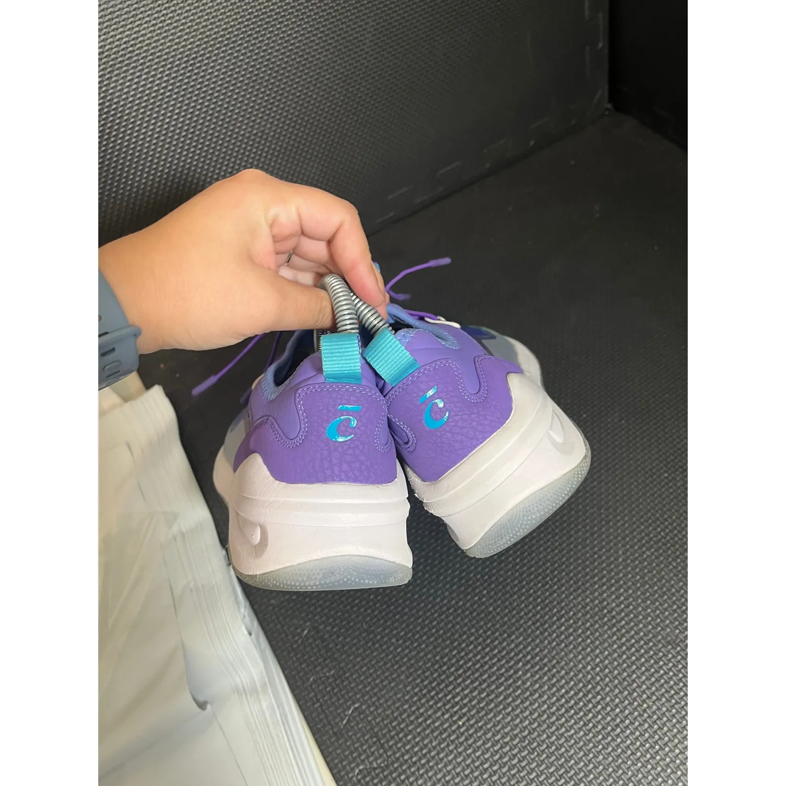 Clove Aeros Aurora Purple Teal Ombre Nursing Healthcare Shoes Womens 8 - Image 6