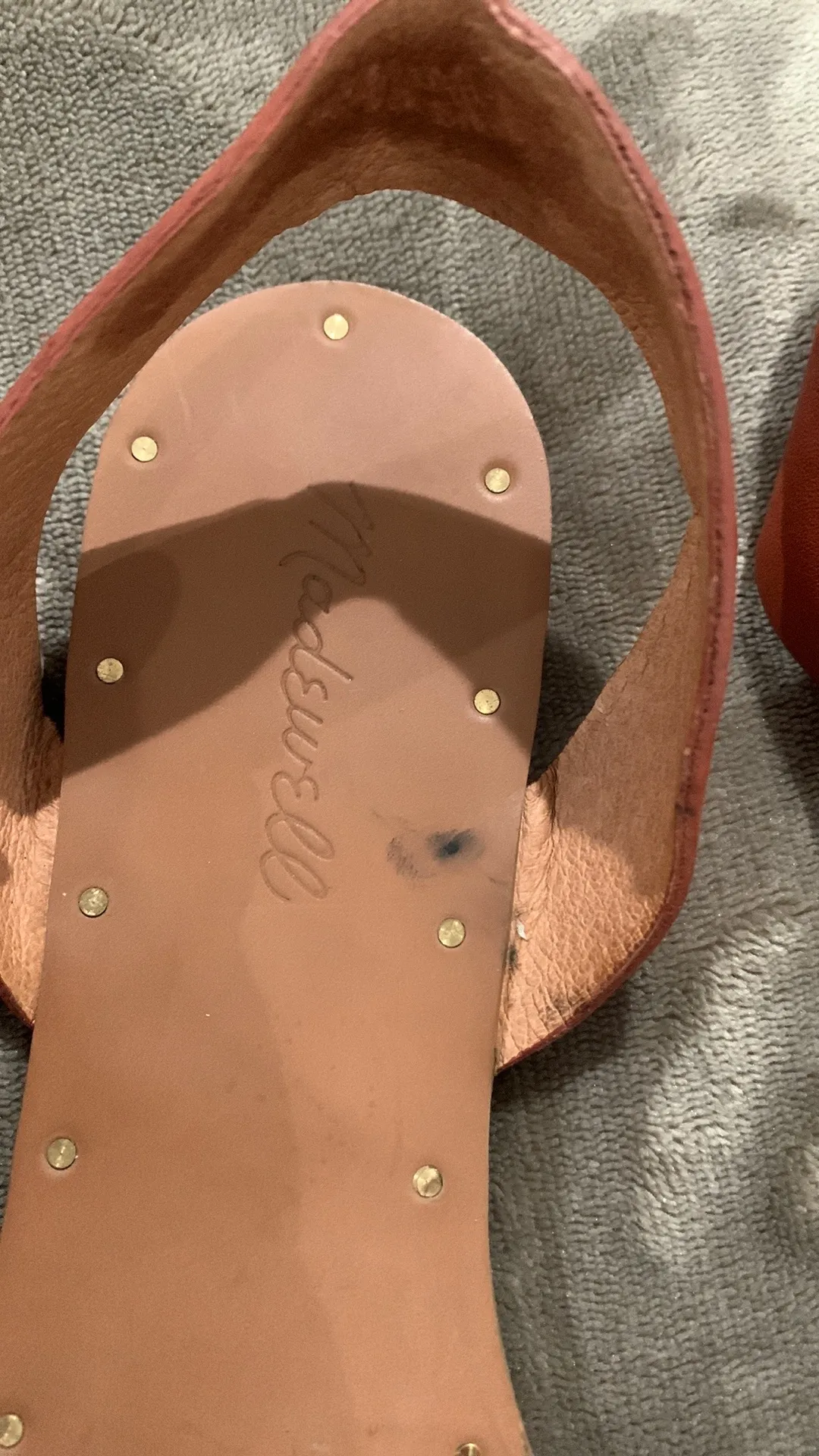 Abbi slingback flat sandal size 9 1/2 - Image 4