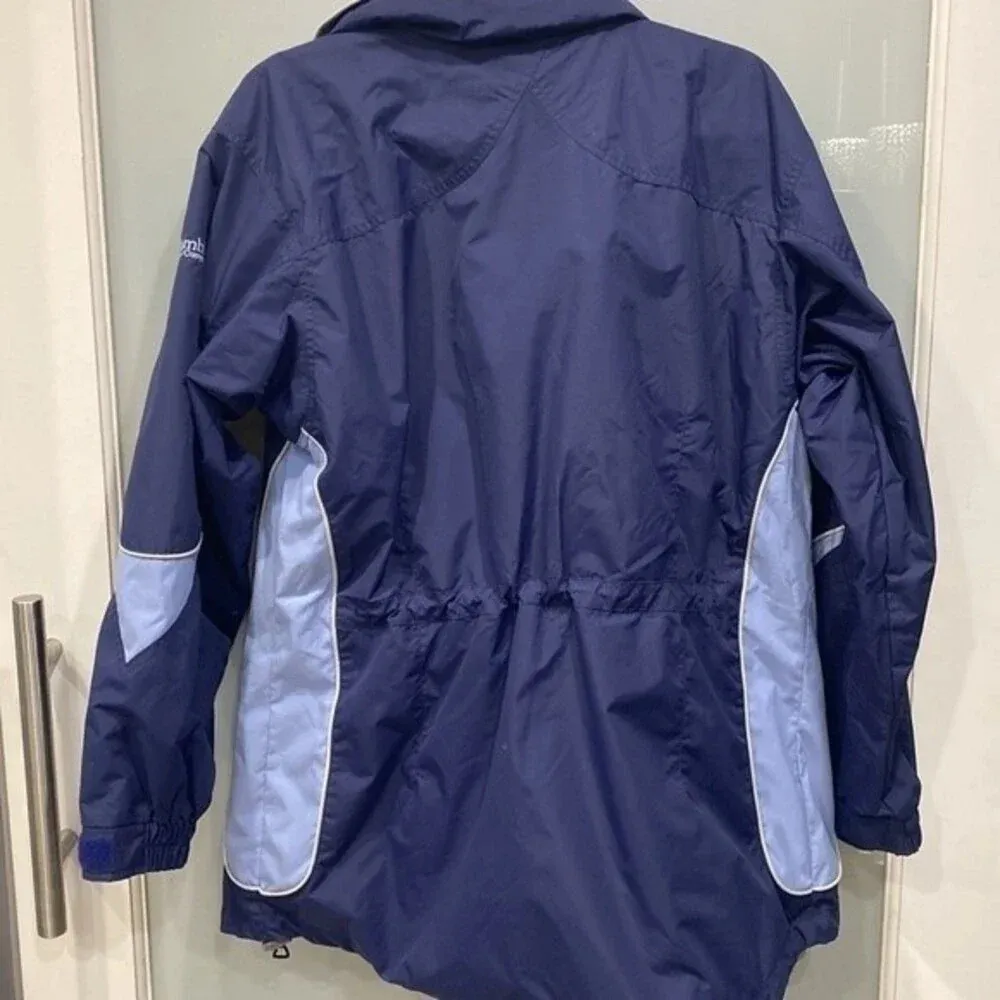 Columbia Women's Purple Interchange Three Brooks Ski Jacket Parka Sz M - Image 9