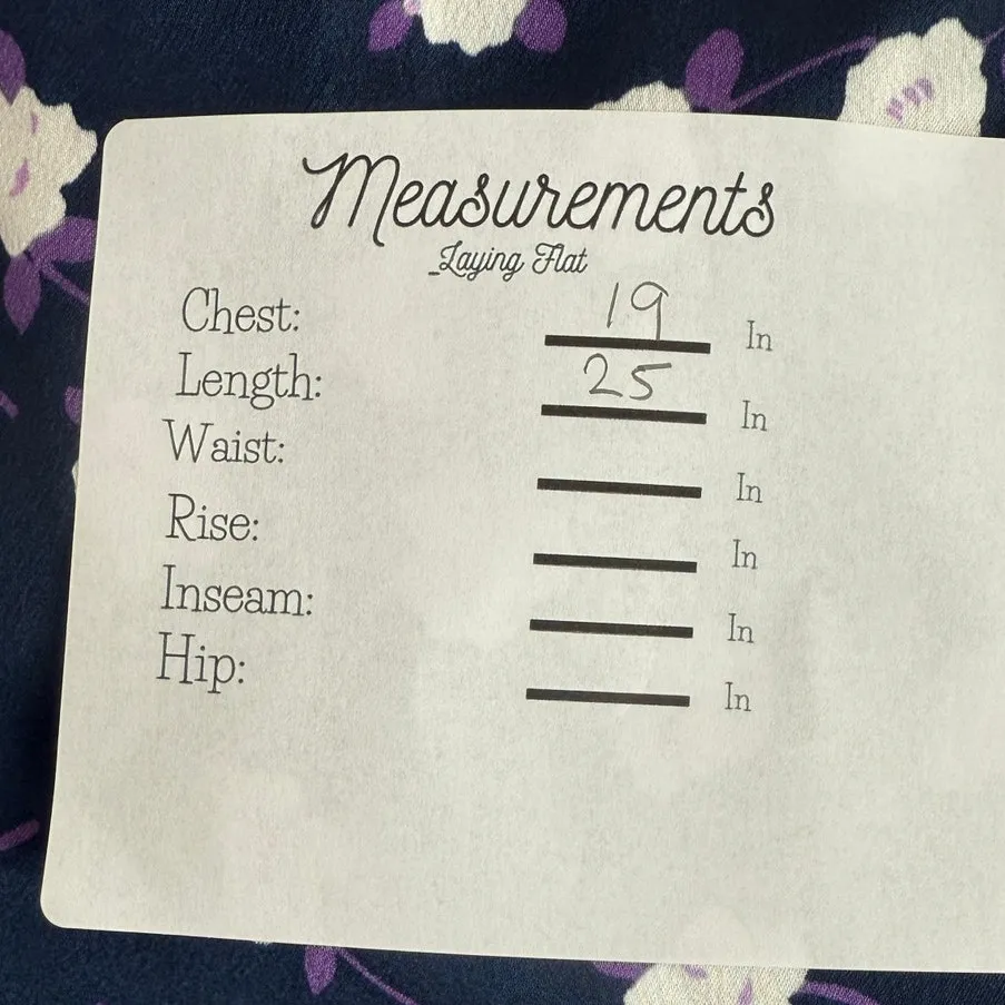 J. Crew Liberty Ruffle Neck Scattered Peony Print Sleeveless VNeck S Blue Purple - Image 10