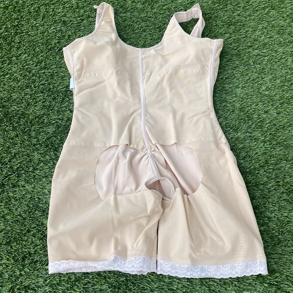 Shapewear with Bra and Zipper size L Tan Size L - Image 5