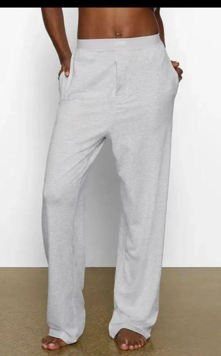 Loose pants XXS light Heather gray XXS - Image 2